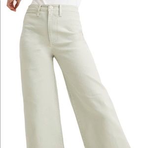 Madewell Emmett Wide Leg (mint green/sea haze)